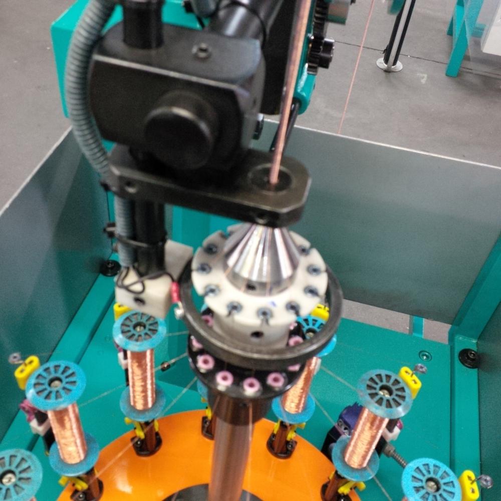 Braiding Machines Spiraling Head